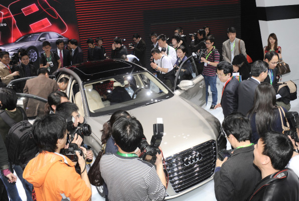 Auto China 2008: Audi A8 L mit viel Platz und Luxus