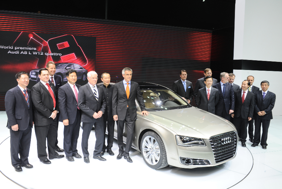 Auto China 2008: Audi A8 L mit viel Platz und Luxus