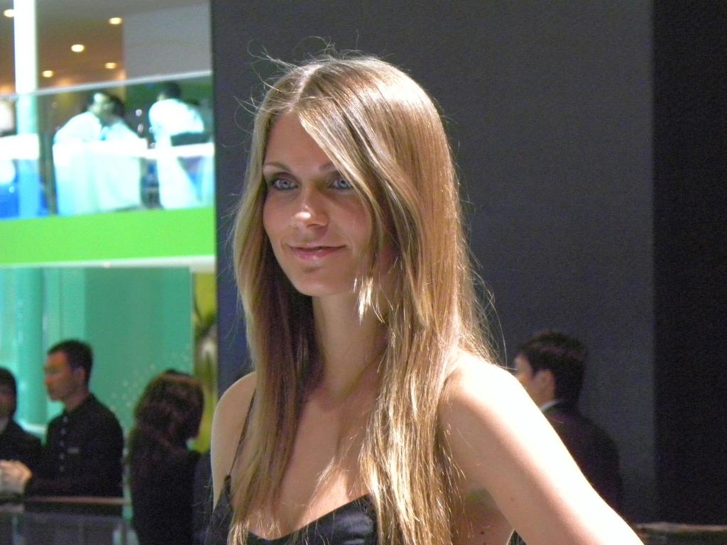 Auto China 2010: Messehostess.