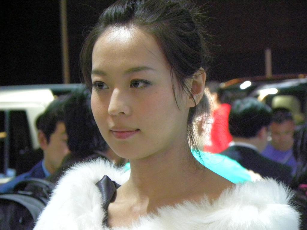 Auto China 2010: Messehostess.