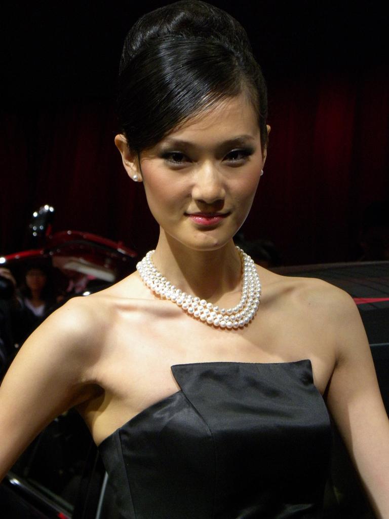Auto China 2010: Messehostess.