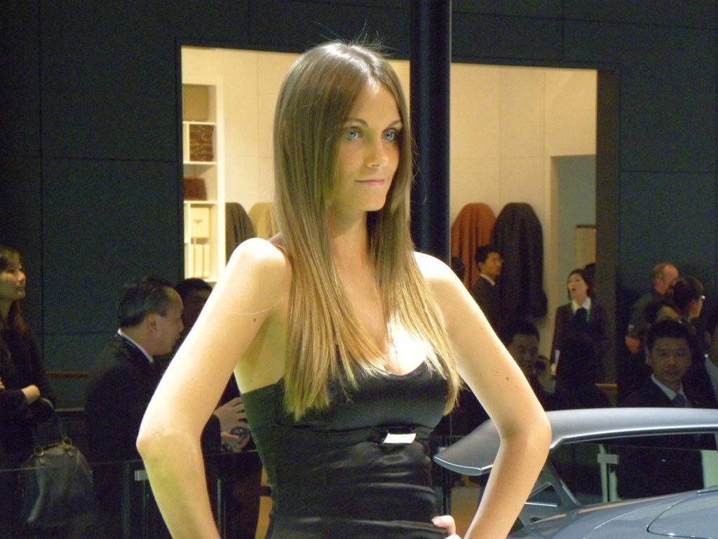 Auto China 2010: Messehostess.