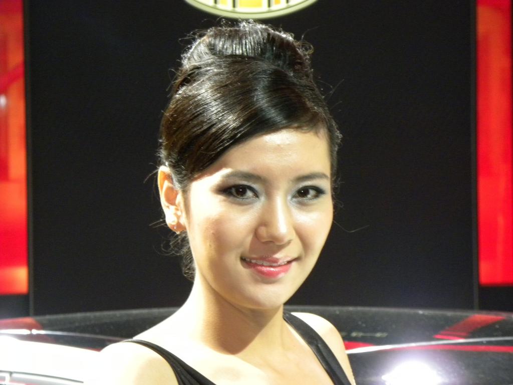 Auto China 2010: Messehostess.