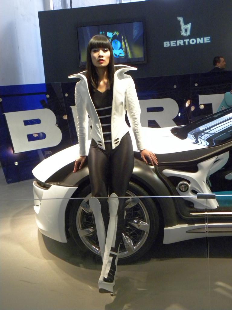 Auto China 2010: Messehostess.