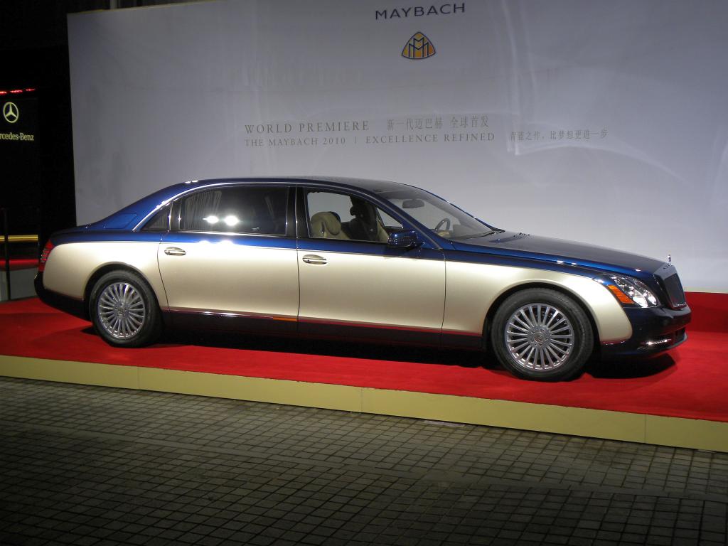 Auto China 2010: Weltpremiere Maybach Facelift.