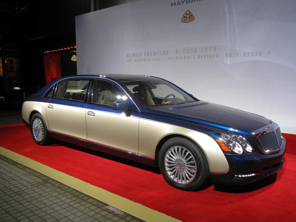 Auto China 2010: Weltpremiere Maybach Facelift.