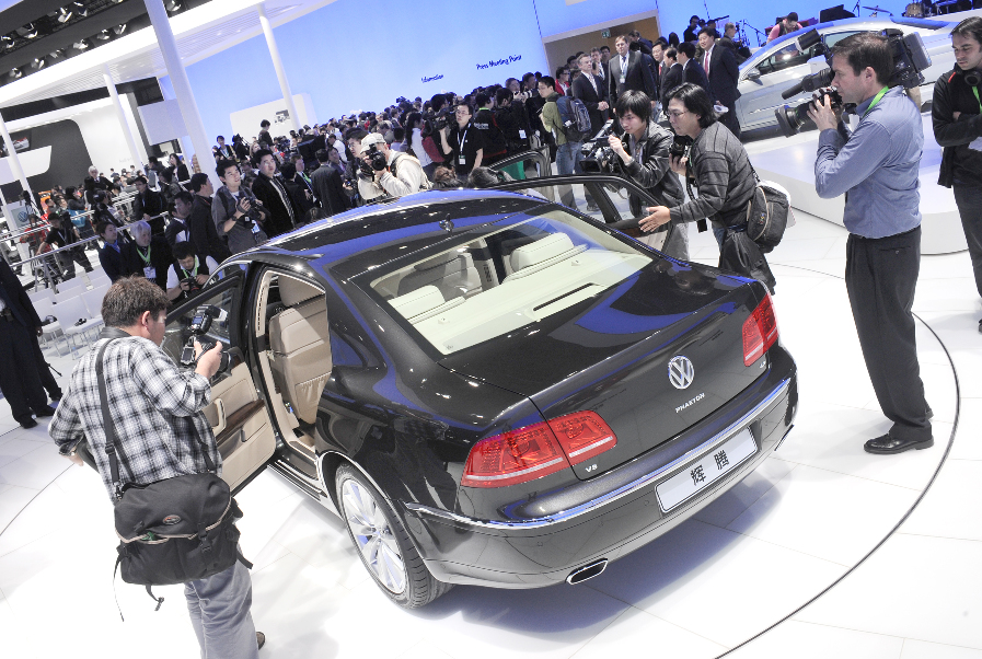 Auto China 2010: Weltpremiere des VW Phaeton