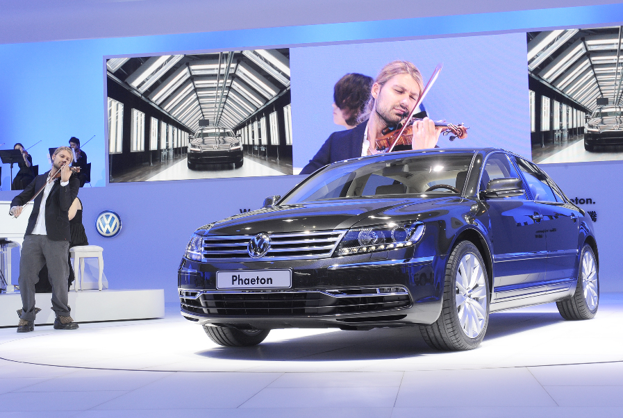 Auto China 2010: Weltpremiere des VW Phaeton