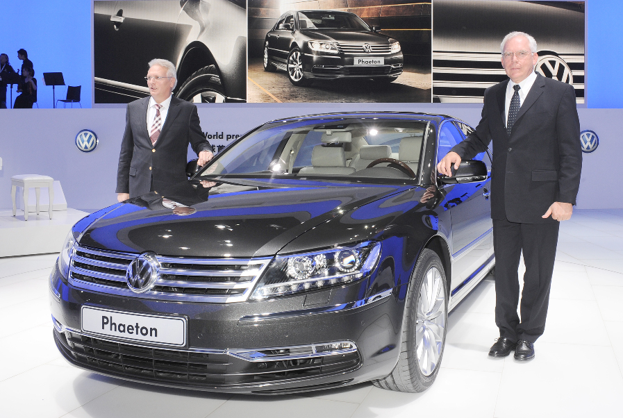 Auto China 2010: Weltpremiere des VW Phaeton