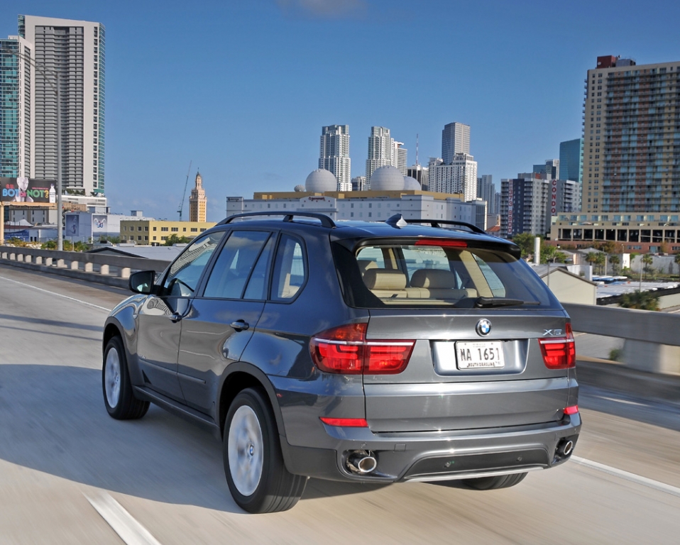 BMW X5: Auch ein schöner Rücken kann entzücken.