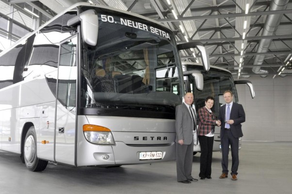 Der 50. Setra für Slowenien