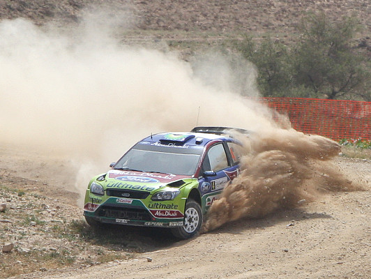 Der Höhenflug muss noch warten: Über Fords Rallye-Abenteuer in Jordanien