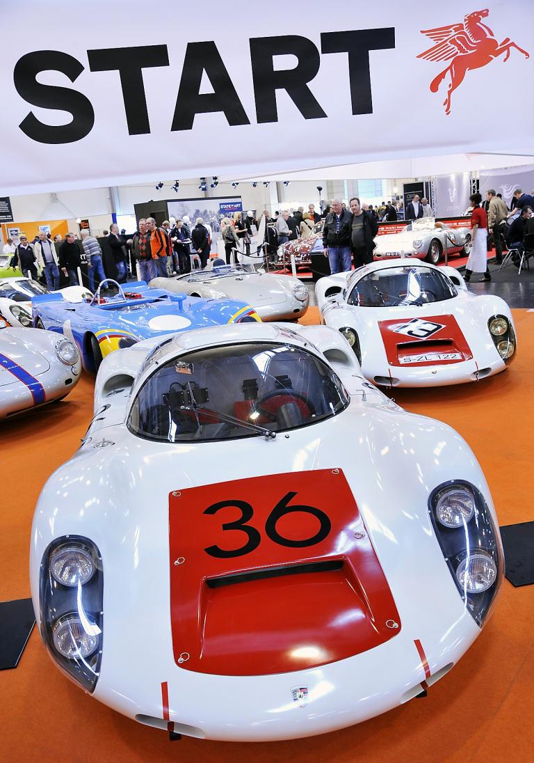 Die Techno Classica 2010 lockte über 170 000 Besucher an.