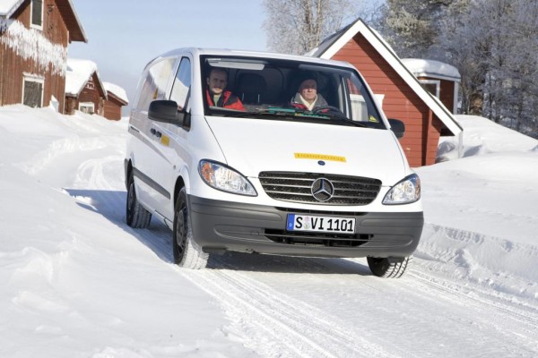 Elektro-Transporter besteht Kältetest 