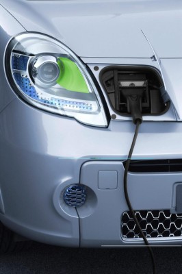 Elektroautos tanken beim Parken 