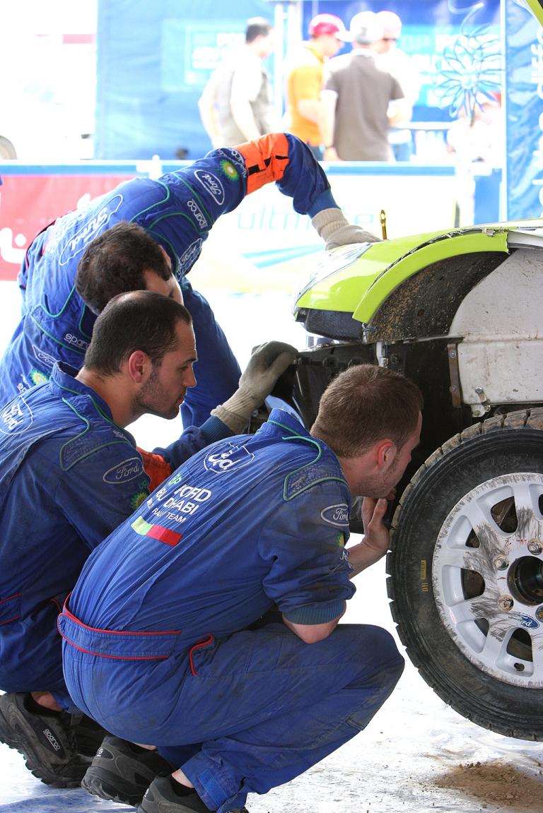Fords Rallye-Abenteuer in Jordanien: Geht nach dem Bruch noch was? 