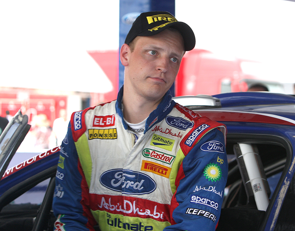 Fords Rallye-Abenteuer in Jordanien: Mikko Hirvonen ist enttäuscht. 