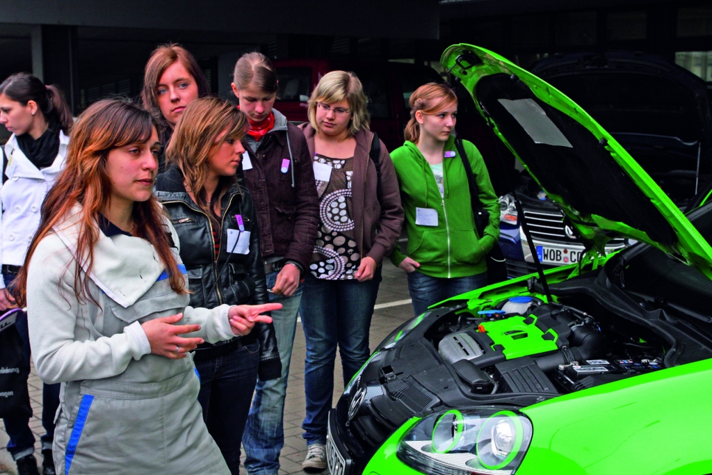 Girls’ Day 2009 bei Volkswagen: Standort Wolfsburg