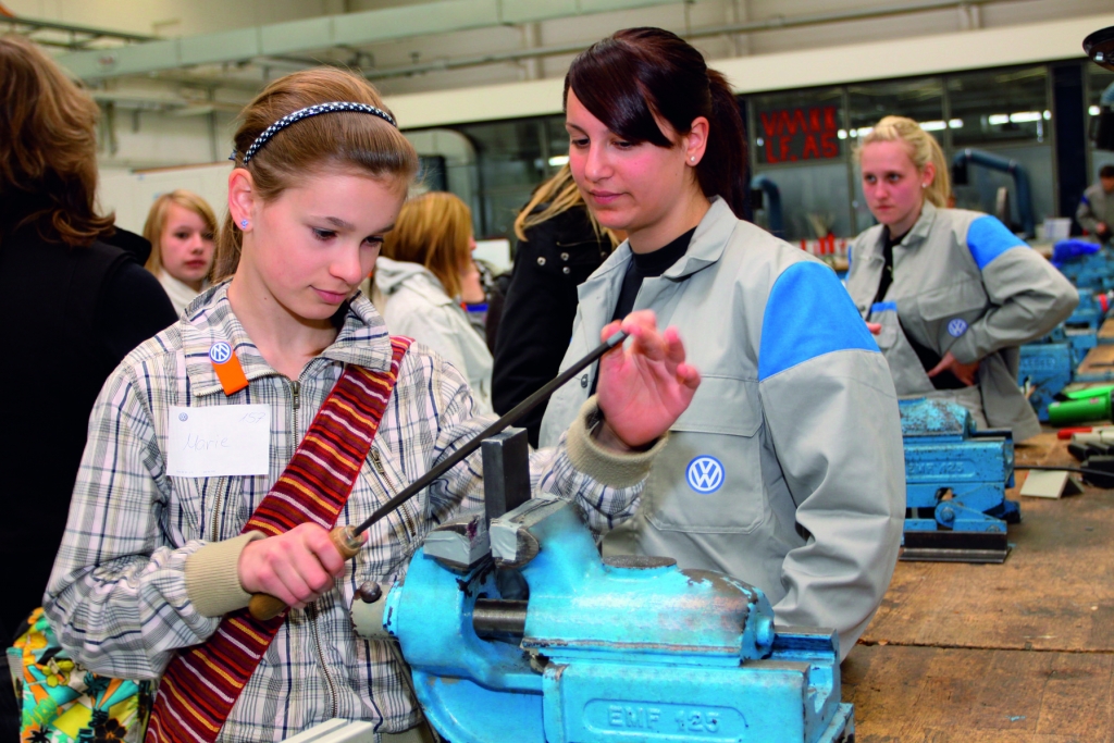 Girls’ Day 2009 bei Volkswagen: Standort Wolfsburg