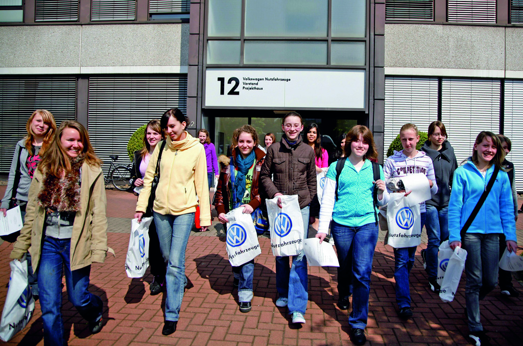 Girls’ Day 2009 bei Volkswagen: Standort Wolfsburg
