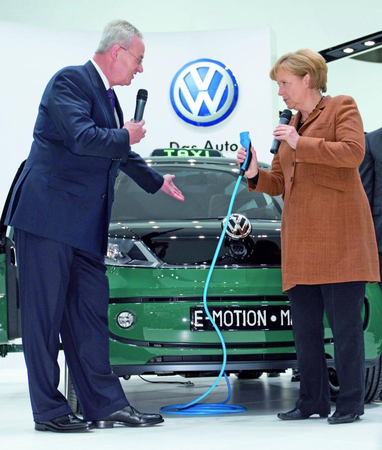 Hannover Messe 2010: Hoher Besuch bei Volkswagen
