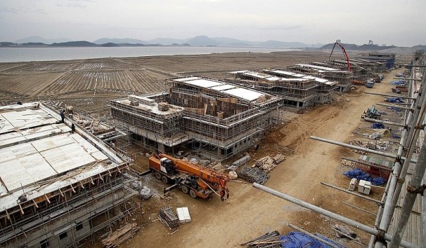 Korea-Promoter: Strecke ist im Plan: Mr. Ecclestone ist zufrieden