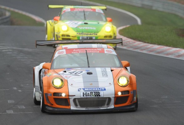 Langstreckenmeisterschaft Nürburgring: Porsche mit dem 911 Hybrid erfolgreich unterwegs