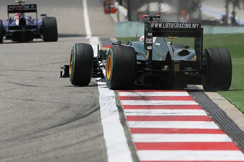 Lotus-Fahrer hatte mit dem Wind Probleme: Glock war zu packen
