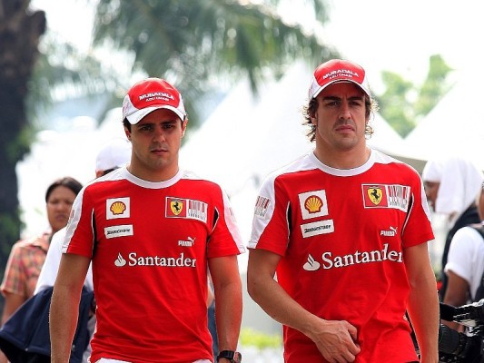 Massa und Alonso sehen keine Probleme: Die Situation ist so wie immer