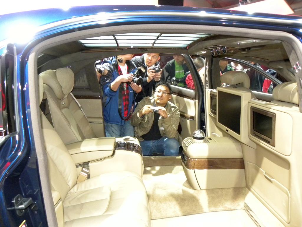 Mercedes-Benz Preview auf der Aufo China 2010.