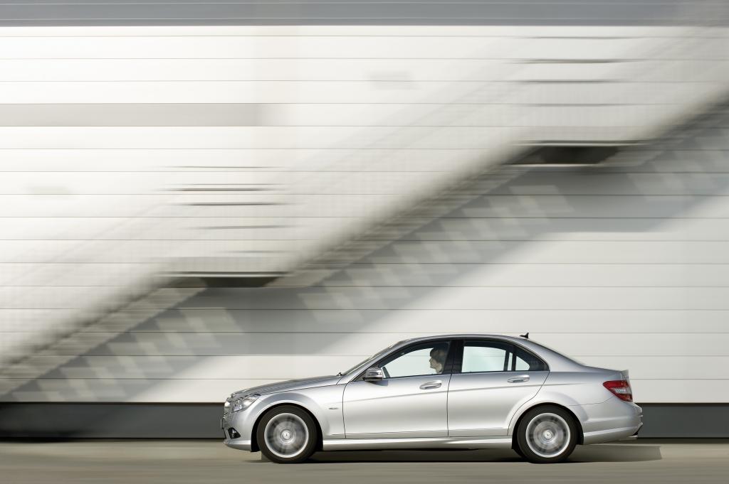 Mercedes C-Klasse mit Start-Stopp-System 