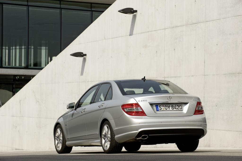 Mercedes C-Klasse mit Start-Stopp-System 
