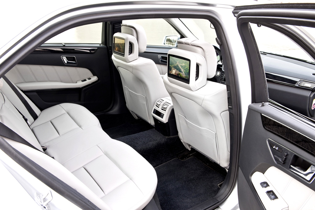 Mercedes E-Klasse lang: Blick in den Innenraum.