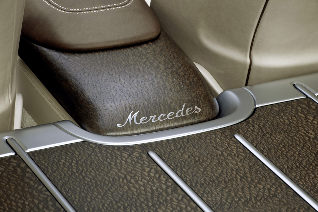 Mercedes Shooting Brake: Detailaufnahme aus dem Laderaum.