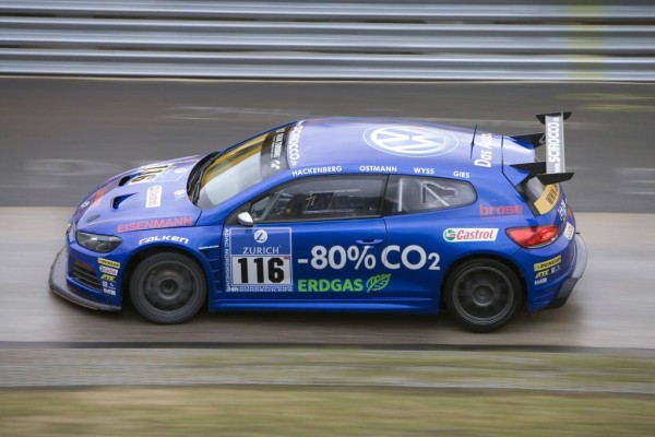 Nürburgring 24h-Rennen 2010: Volkswagen Scirocco GT24 mit Bioerdgas in die 