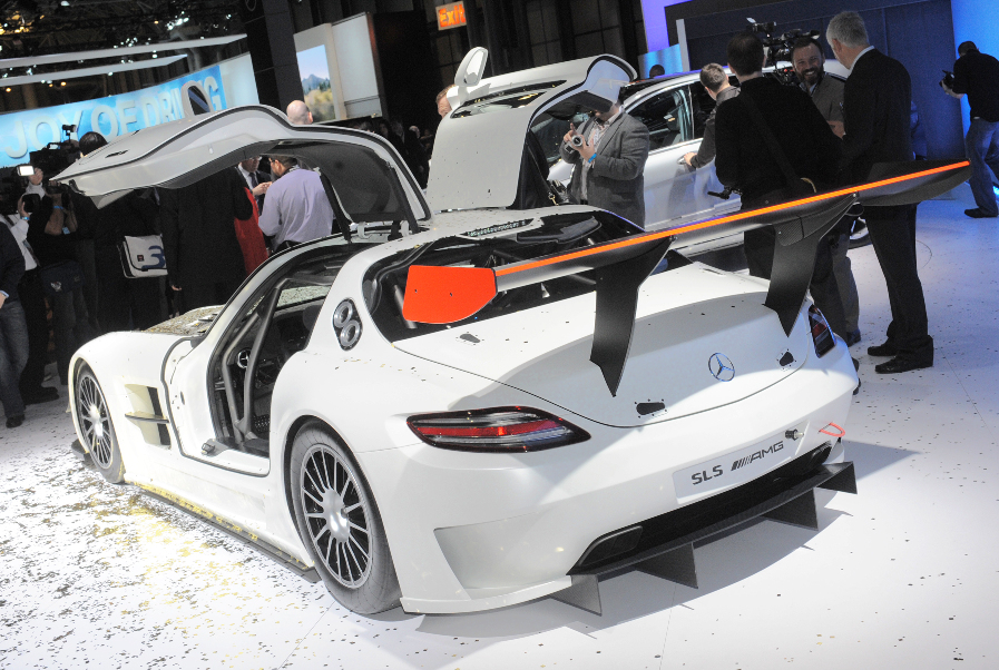 New York Auto Show 2010: Premiere des Mercedes-Benz SLS AMG GT3
