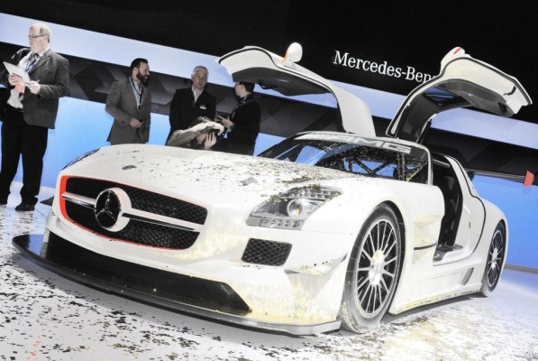 New York Auto Show 2010: Premiere des Mercedes-Benz SLS AMG GT3