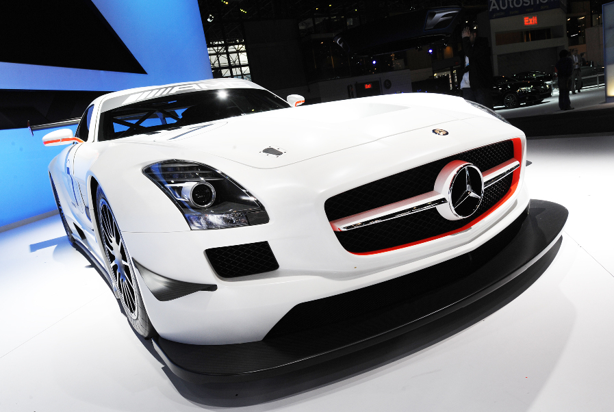 New York Auto Show 2010: Premiere des Mercedes-Benz SLS AMG GT3