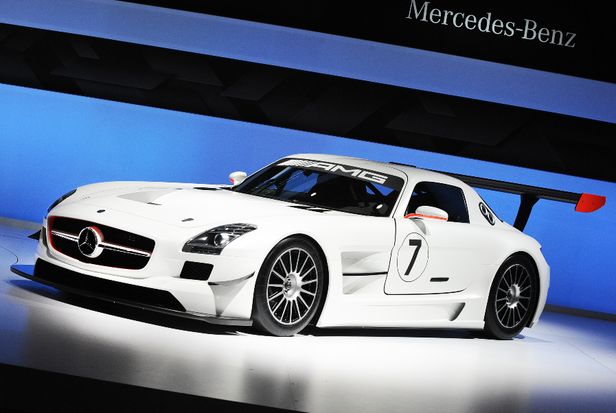 New York Auto Show 2010: Premiere des Mercedes-Benz SLS AMG GT3