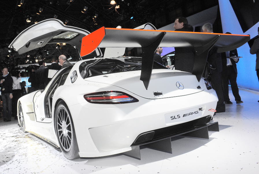 New York Auto Show 2010: Premiere des Mercedes-Benz SLS AMG GT3