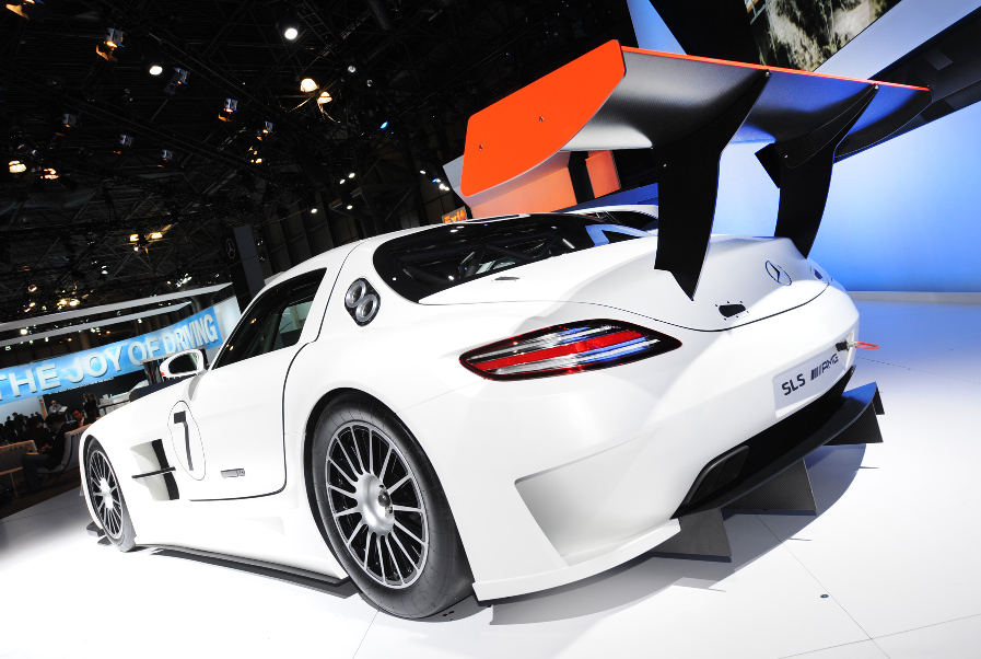 New York Auto Show 2010: Premiere des Mercedes-Benz SLS AMG GT3