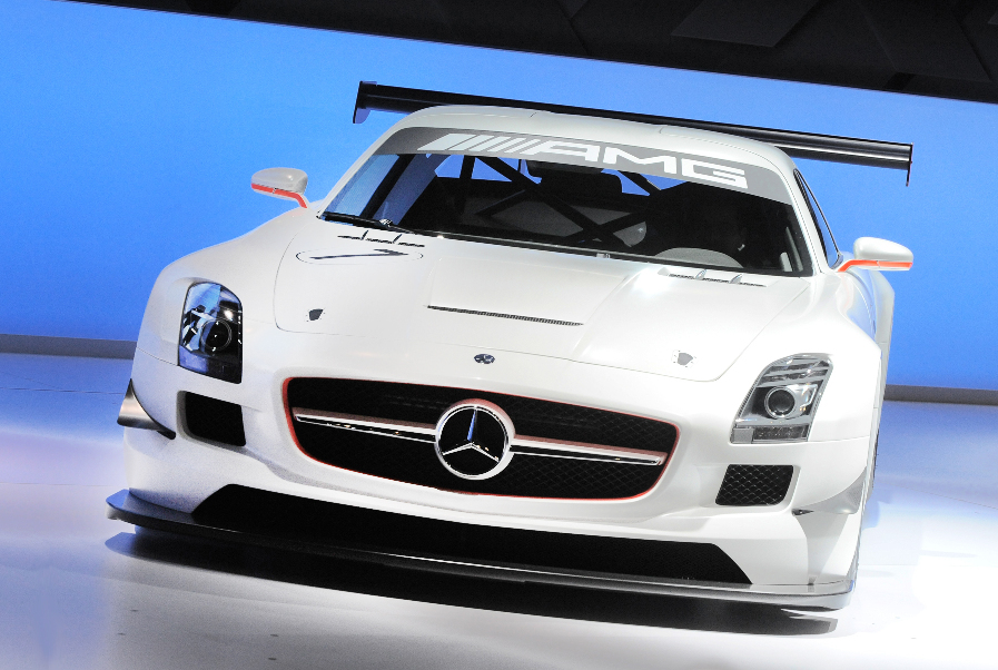 New York Auto Show 2010: Premiere des Mercedes-Benz SLS AMG GT3