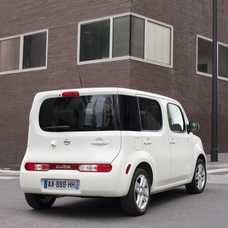 Nissan Cube: Kleines Familienauto mit Ecken und Kanten 