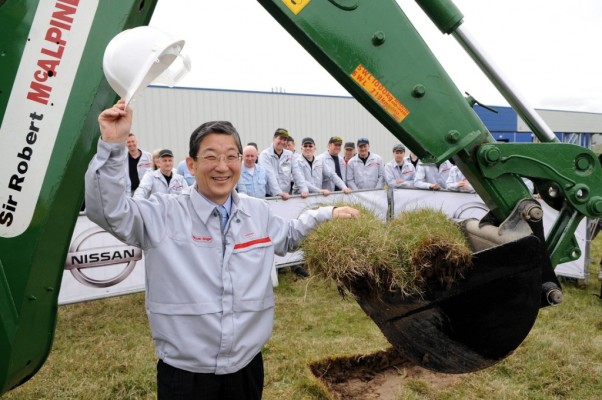 Nissan beginnt mit Bau des britischen Batteriewerks