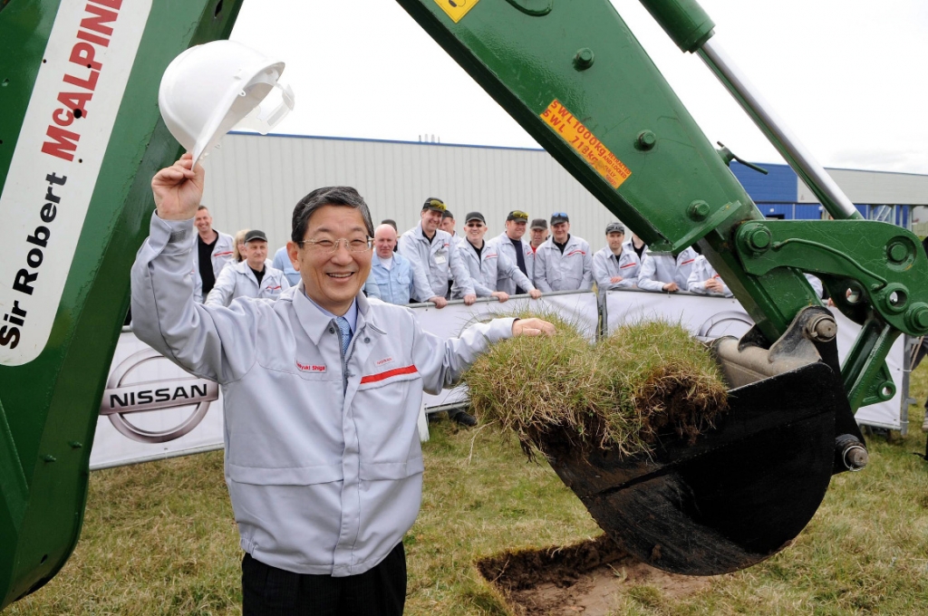 Nissan beginnt mit Bau des britischen Batteriewerks