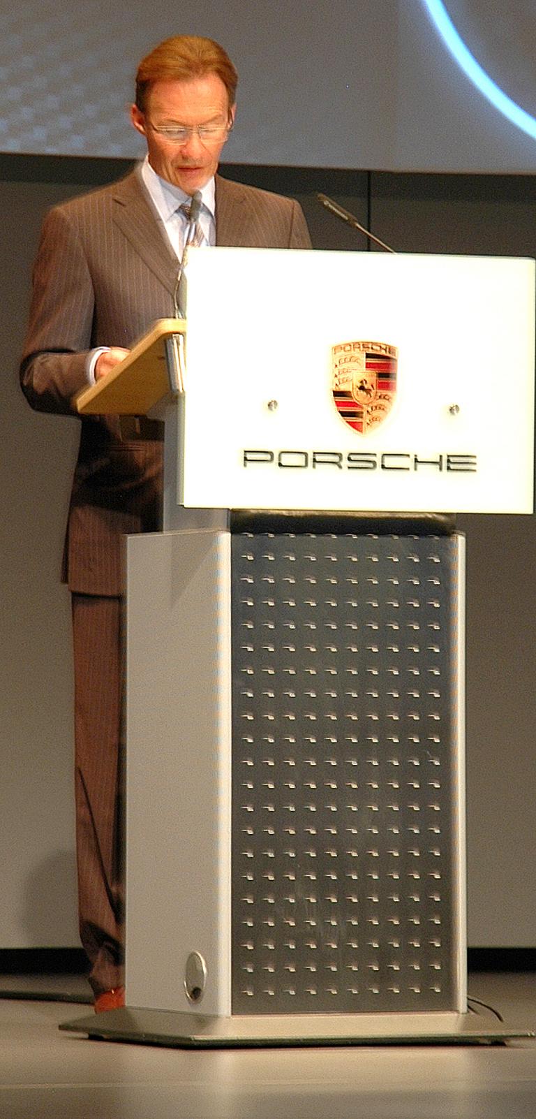 Porsche-Chef Michael Macht. 