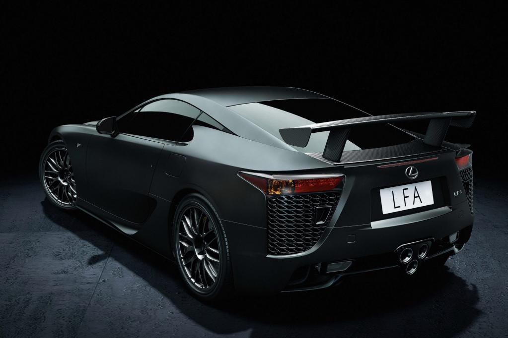 Rennstrecken-Paket für Lexus LFA 