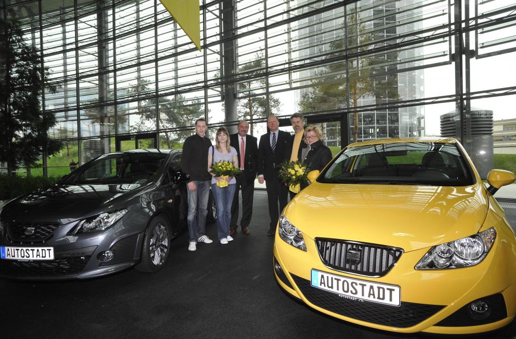Seat Kunden können Neuwagen in der Autostadt in Wolfsburg abholen