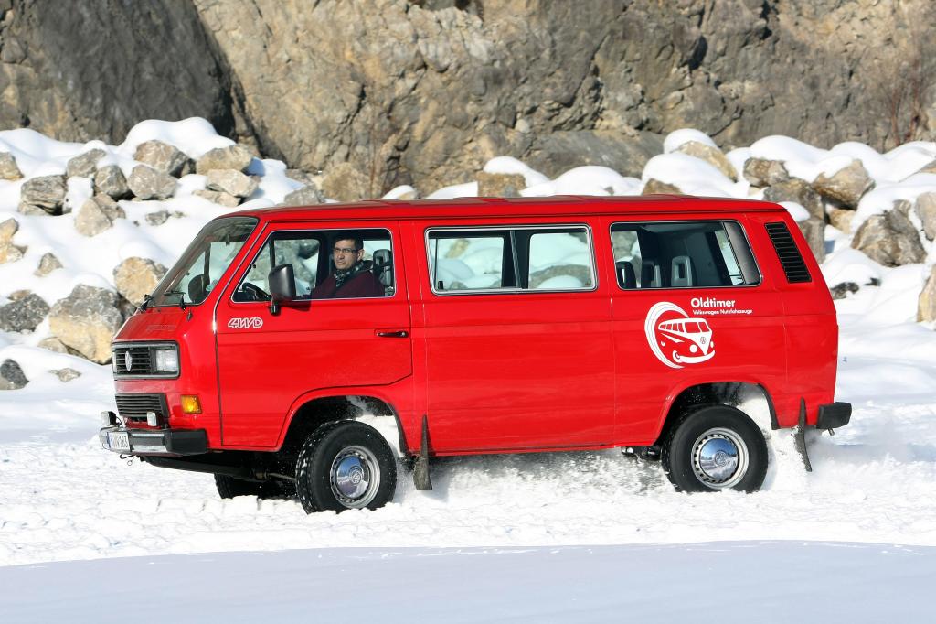 Techno Classica 2010: 25 Jahre Allrad im Volkswagen Bus