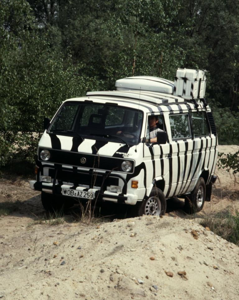 Techno Classica 2010: 25 Jahre Allrad im Volkswagen Bus